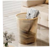 Pastoralist Poubelle dorée, Poubelle de 8, 4x9, 8 Pouces