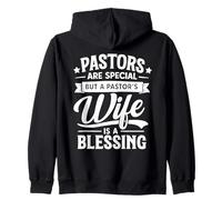 Pastors are Special But A Pastor's Wife is A Blessing Citations Sweat à Capuche