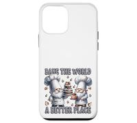 Pastry Chef Dad Gnomes Graphic Bake The World A Better Place Coque pour iPhone 12 Mini