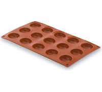 Pastryflex Moule à pâtisserie en silicone 15 cavités Ø4x2 cm en silicone