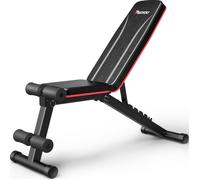 PASYOU Banc de musculation pliable (PA300)| Banc de musculation réglable | 7 en 1 multifonctionnel | 230Kg capacité de poids