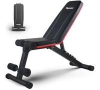 PASYOU PA300 Banc de musculation pliable Banc abdominal 8 en 1 réglable tout le corps Confortable et antidérapant Capacité 230 kg