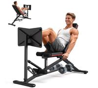 PASYOU Presse à Cuisse, Banc de Musculation avec Presse à Cuisse, Capacité de 550 kg, Machine Musculation avec 9 Positions de Dossier Réglables et Rangement pour Haltères, Entraînement à Domicile