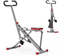 PASYOU Row-N-Ride Entraîneur d'assistance aux Squats, Total Crunch Appareil de Fitness Rider Machine pour abdominaux, abdominaux, Bras, Jambes, Dos Fesses, Charge jusqu'à 122 kg