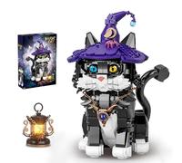 Pasyru Kit de jouets magiques pour chat - 1128 pièces - Blocs de construction modulaire - Jouet modulaire - Bricolage - Architecture créative - Cadeau pour adolescents et adultes