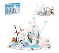 Pasyru Mini Street View Bloc de Construction Set, 898 Pièces Animaux Model Architecture Set, DIY Kit de Construction de Jouet, Cadeau de pour Ados et Adultes