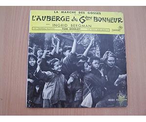 Pat Andrew et son orchestre et la chorale d'enfants "Trianon" - La Marche Des Gosses du film L'auberge du 6é bonheur : La Marche Des Gosses/Un drapeau flottait/Tom Dooley/The teen age march - 45 tours - 7"