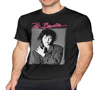 Pat Benatar T Shirt Men's Cotton T Shirt Fashion O Neck Short Sleeve Tees Black M