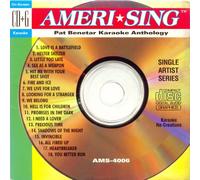 Pat Benetar - Ameri-Sing Karaoke CDG PAT BENETAR ANTHOLOGY AMS-4006