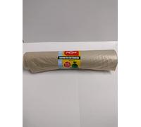 PAT&CART Sacs poubelle extra résistants 140 litres 90 x 120 AMBRA/TRANSPARENTS 10 pièces 15 rouleaux en carton robustes sacs poubelle également pour usage commercial € 43,50 € en carton (€ 0,29/unité)