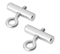 PAT Europe B.V. Lot de 2 butées de blocage pour rail de rail de fixation - 8/10 mm - 2 pièces