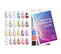 Pat Gel Kit Manucure Dégradé 24 Couleurs Haute Pigmentation