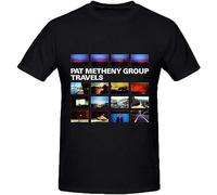 Pat Metheny Group Travels Owl Tee Shirt for Men Size T-Shirt Black XL