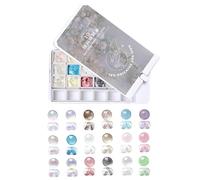 Pat Nail pour ongles | -huit champs de couleur dégradé Palette longue durée - Accessoires de design d'ongles, pour femmes, mères, salon, maison, fête, vacances, mariage, vie quotidienne