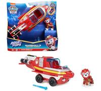 PAT' PATROUILLE AQUA PUPS - Voiture + Figurine Marcus - Voiture Pat Patrouille Marcus - Figurine à Collectionner - Thème Mer Et Aventures Sous-Marines - Paw Patrol - Jouet Enfant 3 Ans +