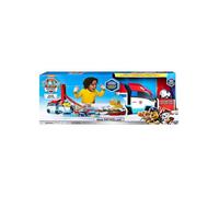 Pat Patrouille - Camion Transformable 2 en 1 Avec piste De Lancement + 1 véhicules métal Robo Dog - Voiture - Figurine - Nouveauté