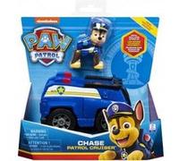 Pat Patrouille Chien Chase Et Son Camion de Police - Fourgon - Vehicule - Voiture - Figurine Chien Policier - Paw Patrol