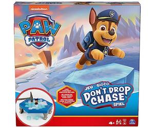 PAT PATROUILLE - DON'T DROP CHASE - Paw Patrol - Jeu de Société Pat Patrouille - 37 Blocs De Glace - Aidez Chase À Sortir De La Glace Sans Le Faire Tomber - Jouet Enfant 4 Ans et +