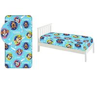 Pat Patrouille - Drap Housse 90 x 200 cm pour lit Une Personne 100% Coton