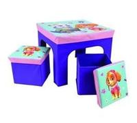 Pat Patrouille Ensemble Table + 2 Tabourets Violet G