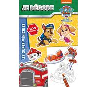 Pat' Patrouille - Je décore les super véhicules: Je décore