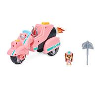 PAW Patrol PAT PATROUILLE LE FILM - VÉHICULE DELUXE LIBERTY - Véhicule Fonction Hyper Vitesse Et Grappin Rescousse Pat Patrouille - Figurine Exclusive Chiot Liberty - 6063427 - Jouet Enfant 3 ans et +