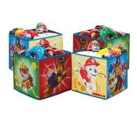 Pat Patrouille - Lot de 4 Cubes de Rangement Enfant Ryder Chase - Casiers Bleu G