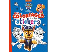 Mes Coloriages Avec Des Stickers Pat' Patrouille