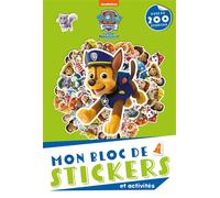Pat' Patrouille - Mon bloc de stickers et activités - Collectif - Hachette Jeunesse - broché - Document jeunesse