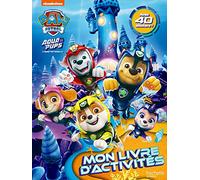 Mon Livre D'activités Paw Patrol Aqua Pups - Avec 40 Stickers !