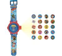 Pat’ Patrouille Montre Bracelet Ajustable écran Digital avec 20 Projections, pour Enfant