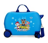 Pat' Patrouille Paw Patrol Always Heroic Valise Enfant Bleue 45 x 31 x 20 cm Rigide ABS 24,6 L 1,8 kg 4 Roues Bagage Main, Bleu, Valise pour Enfant