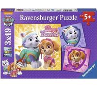 PAT' PATROUILLE Puzzles 3x49 pieces - Charmantes chiennes - Ravensburger - Enfant des 5 ans