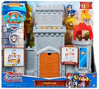 PAT' PATROUILLE RESCUE KNIGHTS - CHÂTEAU FORT + FIGURINE CHEVALIER CHASE + DRAGON DRACO - Découvre les Secrets du Château Pat' Patrouille Mission Chevalier avec Chase & Draco - Jouet Enfant 3 Ans +