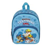 Pat Patrouille Sac à dos personnalisé avec nom - 25,5 x 30,5 x 10 cm