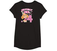 Pat' Patrouille Skye Joyeux Anniversaire Fille 4 Ans T-Shirt