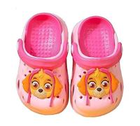 Pat' Patrouille Skye Sabots pour fille Pantoufles Sandales Pantoufles Chaussons Chaussures de Jardin Antidérapant Chaussures de Plage Taille 22-31, Rose, 30 EU
