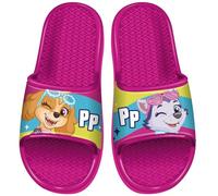Pat' Patrouille Skye Sabots pour fille Sandales Mules Pantoufles Chaussures de jardin antidérapantes Chaussures de plage Taille 24-31, Rose foncé., 30 EU