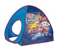 Pat patrouille - tente de jeu pop up 71x71x76cm montage instantane interieur - maison cabane enfant - set jouet et carte