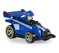 Pat patrouille vehicule en metal : chase et son voiture de police 7 cm - paw patrol voiture miniature bleu race rescue Bleu