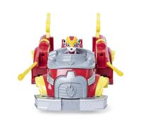PAW Patrol , Mighty Pups Super PAWs, Camion de pompier Powered Up transformable de Marcus