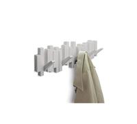 Patre murale 5 crochets rabattables UMBRA Gris souris Gris