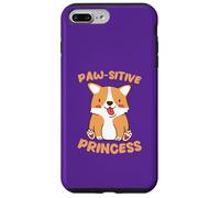Pat-sitive Princess Lover Cute Cartoon Coque pour iPhone 7 Plus/8 Plus