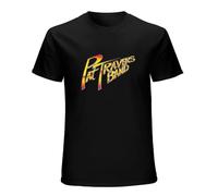 Pat Travers T-Shirt Graphic Tee Printed Top for Mens Black M