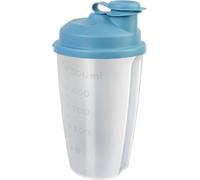 PATA-Gobelet Mélangeur/Shaker avec Echelle/Graduation de mesure, Disque Mélangeur amovible et Bec verseur refermable, Capacité : 0,5 l, 2435227B, Bleu
