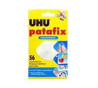 PATAFIX colle transparente 56 tampons UHU