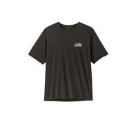 Patagonia – T-shirt technique – Cap Cool Daily Shirt '73 Skyline – Taille XL – Noir