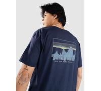 Patagonia 73 Skyline Organic T-Shirt bleu L