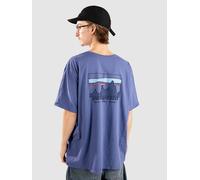 Patagonia 73 Skyline Organic T-Shirt bleu S