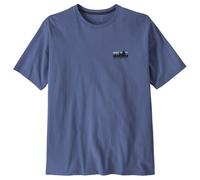 Patagonia - 73 Skyline Organic T-Shirt - T-shirt - M - current blue